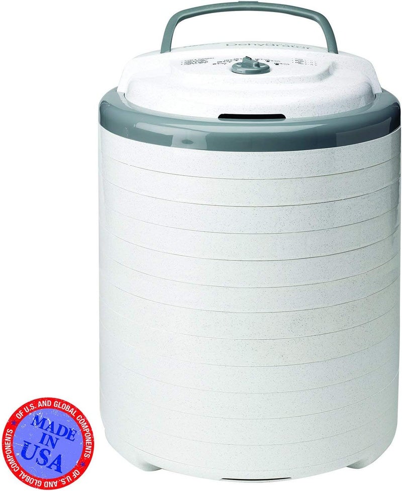 Nesco FD-75A Snackmaster Pro Food Dehydrator, For Snacks, Fruit, Beef Jerky, Gray - Image 4